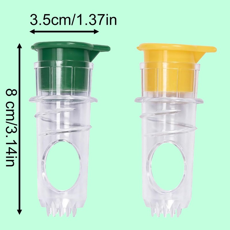 YUNYU 2 Pack Lemon Squeezer – Manual Citrus Juicer with
