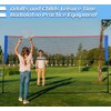 Volleyball Net with Poles Outdoor Volleyball net Adjustable 10FT Volleyball