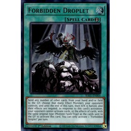 Forbidden Droplet (UR) - RA01-EN064 - Ultra Rare - 1st Edition