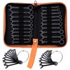 LEONTOOL Mini Spanner Set, Small, Thin Spanner, Mini Combination Wrench
