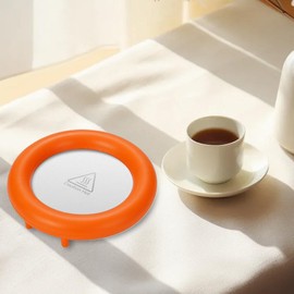 Coffee Heating Pad - 55 Degrees Celsius Constant Temperature Milk Bottle USB Cup Warmer Coaster - Smart Breast Milk Cup Heating Pad for Tea