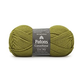 Spinrite Patons Canadiana Yarn - Solids-Spring Green