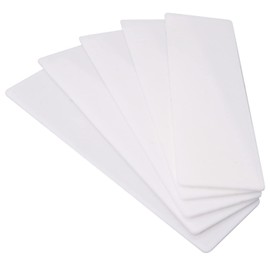 SKIR'CO (30 pcs) Plastic Flat Shims 1 mm, Glazing Packers 40 x 100 mm, Frame Spacers, Door and Window Frame Packers