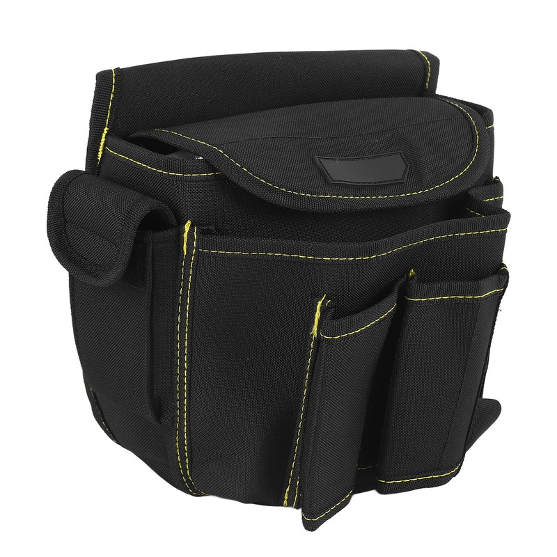 Tool Waist Bag Thickened Hard Wearing Multi Pockets Polyester EVA