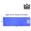 Kingdom Fitness Blue 15mm Extra Thick Yoga Mat Set |