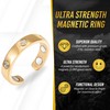 MagnetRX® Magnetic Ring for Women - Elegant Crystal Ring -