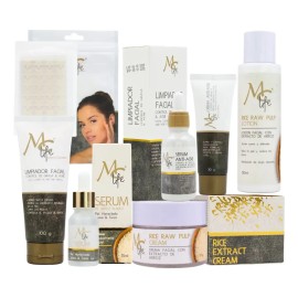 Kit Skincare Acné + Limpieza Facial De Arroz, 7pzs. Mc Life