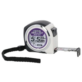 Takagi Ultra Small Auto Lock Convex Measure 0.7 inch x 2.2 ft (19 mm x 5.5 m)