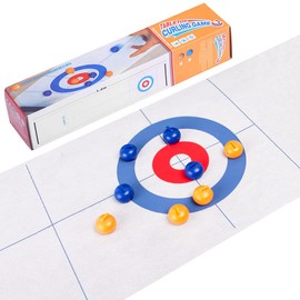 Hsthe Sea Tabletop Games,Family Curling Game,Portable Team Board Games,Tabletop Training Family Party Games for Kids and Adults Indoor Travel Party Gift