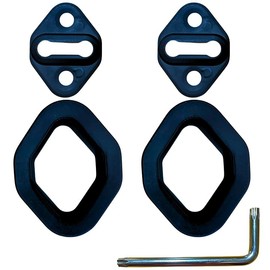 YESprime Sliding Door Striker, Noise Prevention, Quiet, Rubber Cover, Compatible with Alphard, Voxy, 1 Set