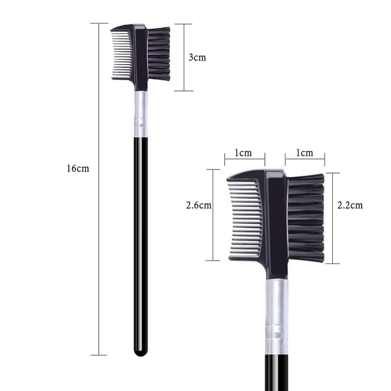 1 PCS Eyelash Comb and Eyebrow Brush Comb, Eyebrow Eyelash