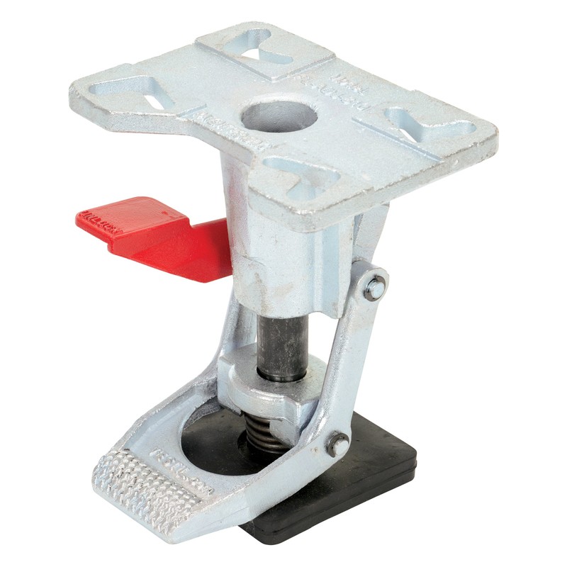 Vestil FL-ADJ-810 Adjustable Height Floor Lock, Heavy Duty Cast Steel,