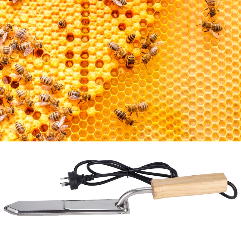 Electric Scraping Honey Cutter Uncapping Knife Bee Beekeeping Tools Equipment