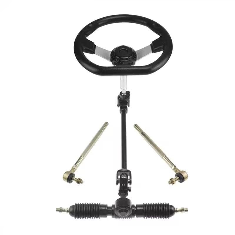 PRO PRO BAT 270mm/11.8'' Steering Wheel Steel Kit 320mm/12.6'' Gear