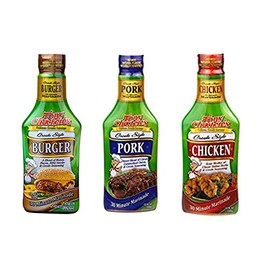 Tony Chachere Pourable Marinades, Variety Pack, 3 Count