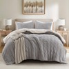 Madison Park Ellis Cable Knit Comforter Set – Soft Fluffy
