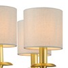 LAMPWELL MEMO Clip-on Small Fabric Lamp Shades for Table Chandelier