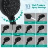 Hibbent High Pressure Shower Head with Handheld Spray Combo Rain