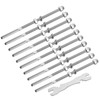 uxcell 30 Pack Cable Railing Kit, 6" Long 1/8" Swage