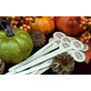 6" Wooden Cocktail/Drink Stirrers with Thanksgiving Print"Gobble Til You Wobble"