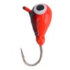 5 PCS Ice Fishing Jigs Kit Winter Fishing Perch Hooks