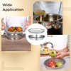Stainless Steel Drip Pan with Filter Set, Kitchen Colander with