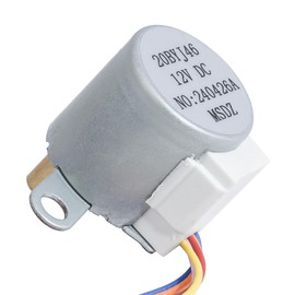 FONGKNOX 20BYJ46 Reduction Stepper Motor 12V Micro Reduction Gear Stepper Motor 4 Phase 5 Core Air Conditioning Surface Up Motor Swivel Wing Swing Wind Motor Sweeper Motor