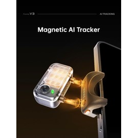 hohem iSteady V3 Gimbal-Stabilisator für Smartphone, AI-Tracker, magnetisches Fülllicht, abnehmbare Fernbedienung, integrierte Stativ-Verlängerungsstange, verbesserter