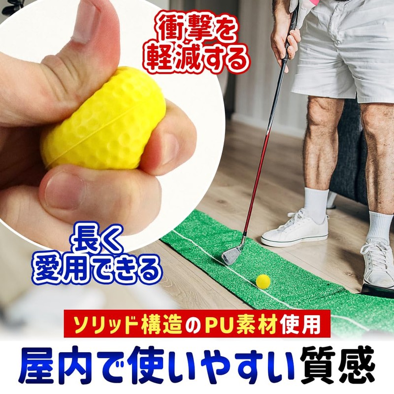 manekinext Impact Golf Balls, For Indoor Exercise, Weight, Short Game,