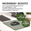 Fellowes Breyta Extra Großes Ergonomisches Mauspad Salbeigrün – rutschfeste Gummibasis,