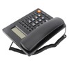 Desktop Telephone 5 Level Brightness Adjustable Corded Telephone Support for