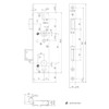 Format 4015501100230 – rohrrahmenschloss NR. 59 PZ W 35 mm