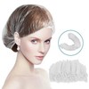 100-Pack Multi-purpose Disposable Hair Caps for Shower and Hair Dye Shower 10ea