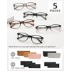 JOLISU JOLISU 5 Pack Reading Glasses For Women,Blue Light Blocking