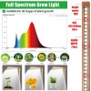 bodkar Wooden Grow Lights for Indoor Plants Full Spectrum, Slim