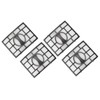 4PCS Vacuum Cleaner Strainer Filter Element Kit for Shark ZU560