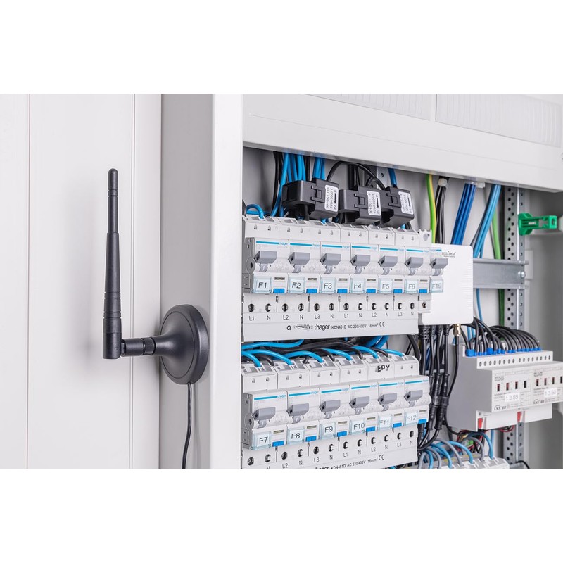 Luminea Home Control Ammeter: Smart 3-Phase WiFi Power Meter &