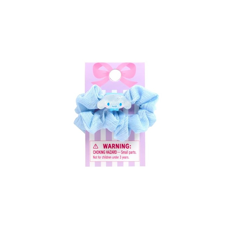 Sanrio 176796 Slim Scrunchie, Cinnamorol, Hair Clip, Hair Accessory, Approx.