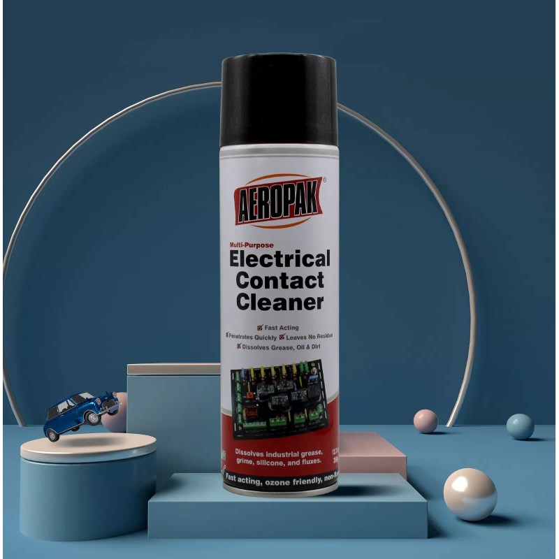Aeropak Electrical Contact Cleaner - dissolves industrial grime, grease, lubrication