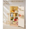 Robud Kids Play Fridge Realistic Refrigerator with Food Children Pretend