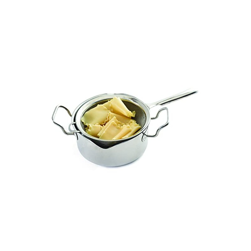 Norpro 2155 KRONA Stainless Steel Double Mesh Strainer, 6", As
