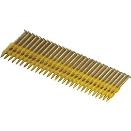 Grip-Rite GR08RHG1M 2-3/8" x .113", 21-Degree Plastic Strip Round Head Framing Nails, Ring Shank, Galvanized, 1M Plastic Tub (1000 Count)