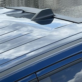 HECASA Cab Spoiler Roof Top Wing Compatible with 2019-2024 Dodge RAM 1500 Crew Cab Pickup Truck Roof Spoiler