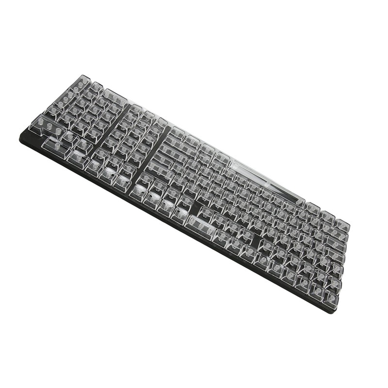 Keycap Set 132 Keys High Transparent PC CBSA Heigh Matte