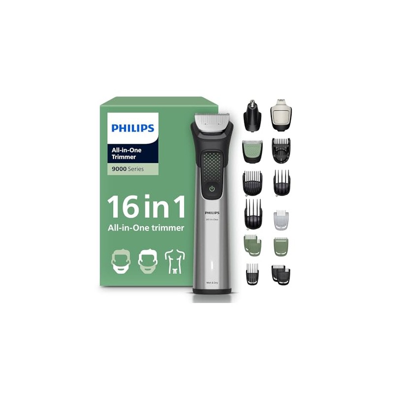 Philips Multigroom Serie 9000 Recortadora Todo en Uno Para Hombre