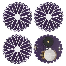 BTFO 3pcs Prank Devices, Noise Making Prank Device Hidden Prank Noise Maker Cricket Noise Maker Prank Crickets Chirping Beeping for Months Easy to Hide Prank Gift for Adults(Purple)