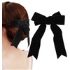 Herbeluemily Velour Ribbon Barrette, Velour Ribbon, Hair Accessories, Velvet, Hair