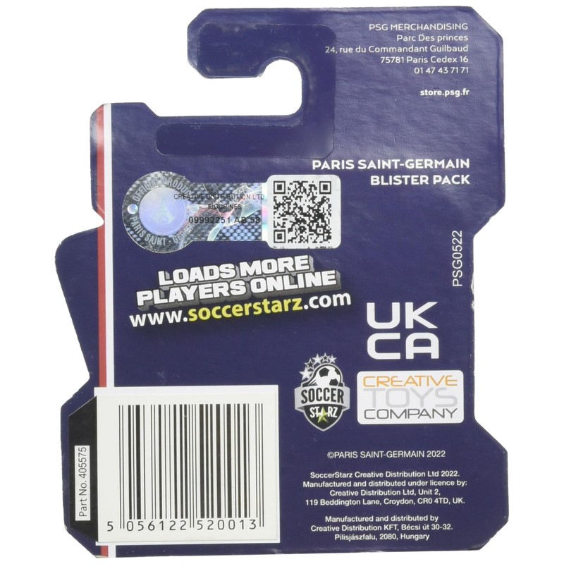 SoccerStarz Paris St Germain Presnel Kimpembe Home (Classic Kit), PSG