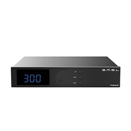 S.M.S.L A300 HiFi Power Amplifier, Class D Integrated Amp SDB Sound Effects Hi-Res Audio Receiver, RCA, Bluetooth 5.0, USB Input, 165W x 2 THD+N 0.004% (with Remote Control)