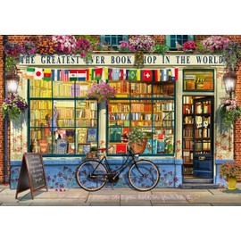 Ravensburger The Greatest Bookshop 1000 Piece Jigsaw Puzzles for Adults and Kids Age 12 Years Up